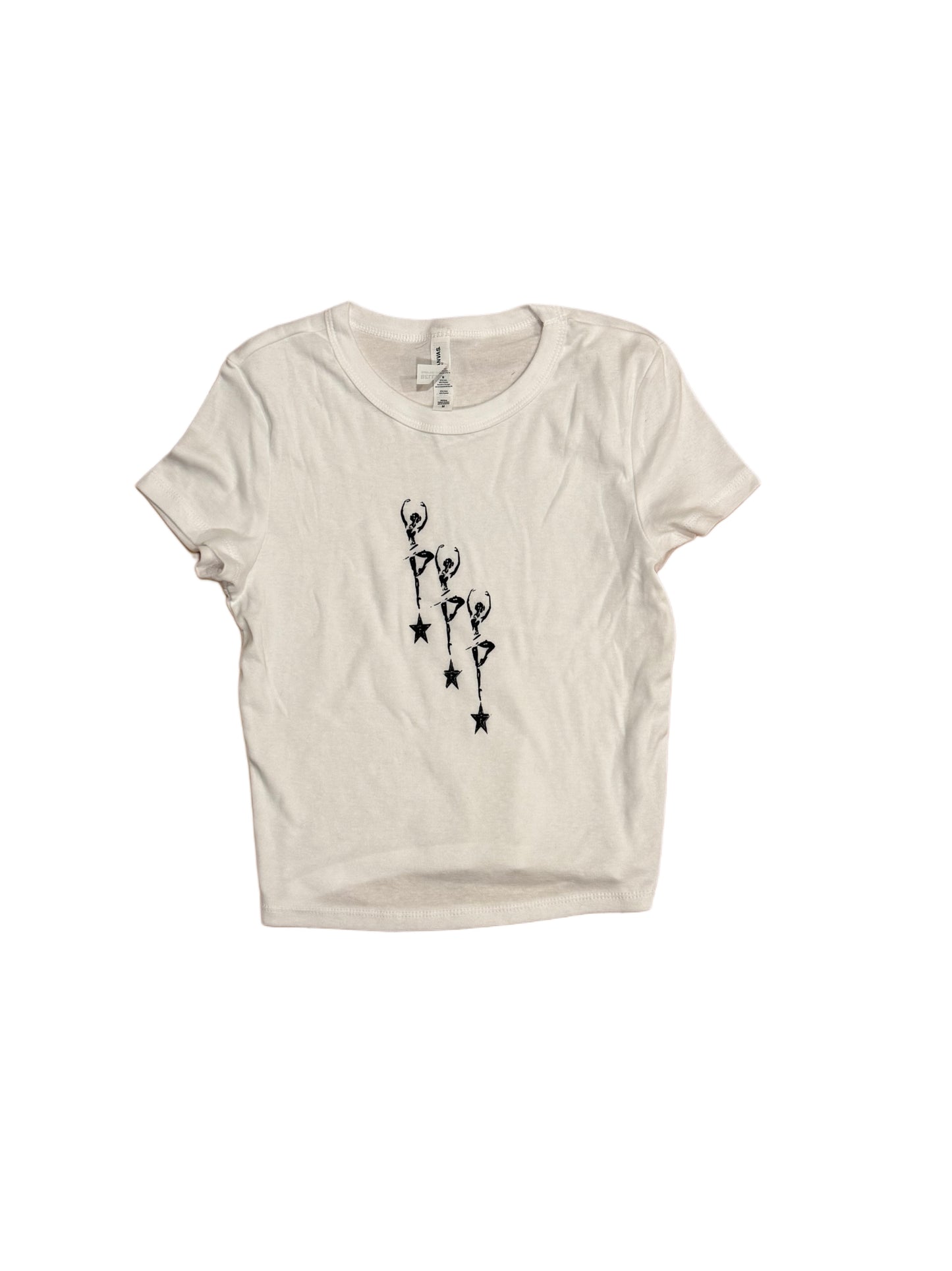 Ballerina baby tee womans
