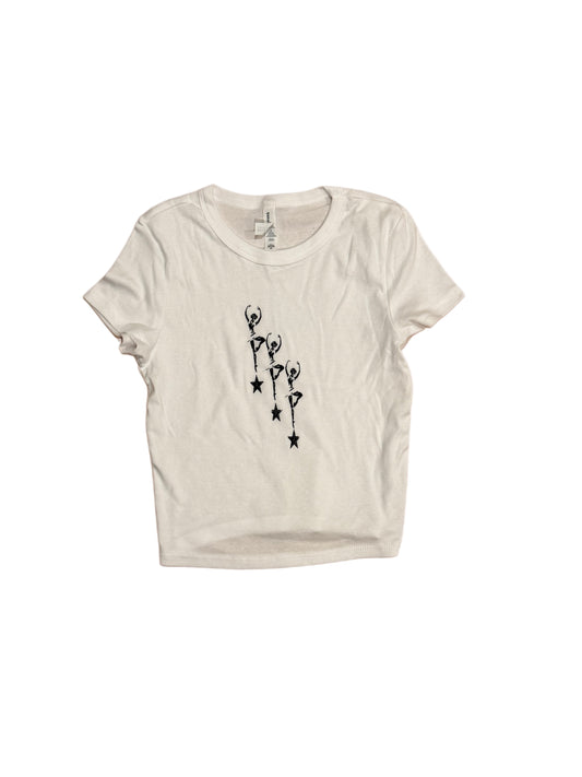 Ballerina baby tee womans